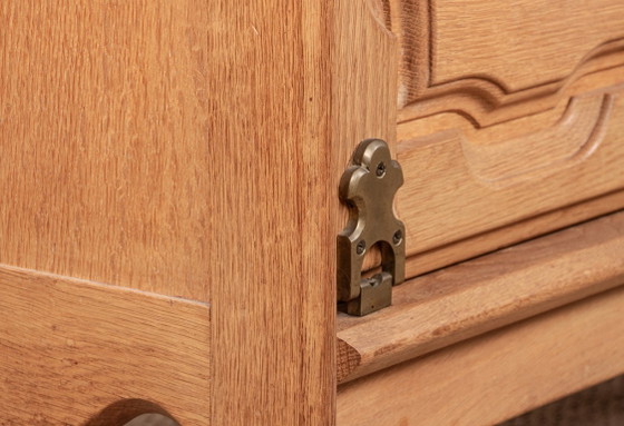 Image 1 of Oak sideboard by Guillerme and Chambron for Votre Maison 1960.