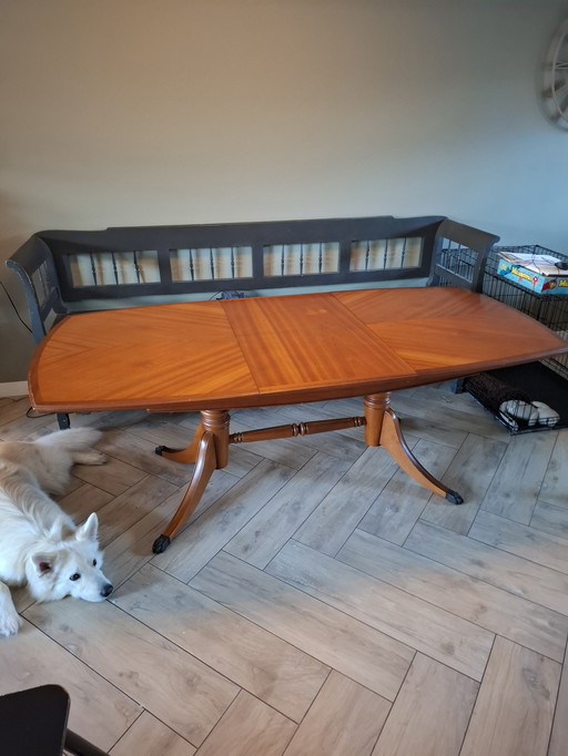Lupke Mahogany extendable table