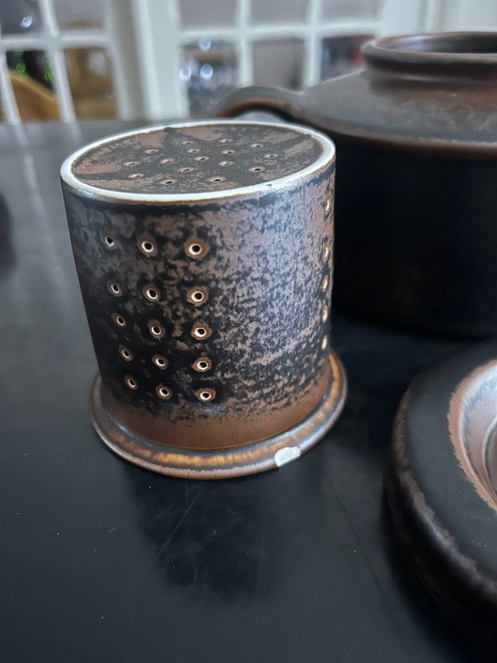 Image 1 of Ruska theeservies van Ulla Procopé voor Arabia