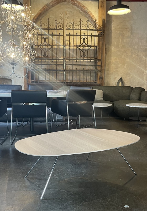 Image 1 of Leolux Liliom salontafel XL eiken white matt NIEUW