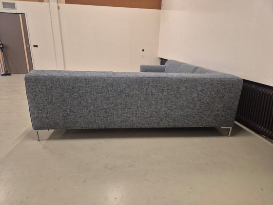 Image 1 of Montel Fresh – Ecksofa – Grau-Blau – Stoff – Design