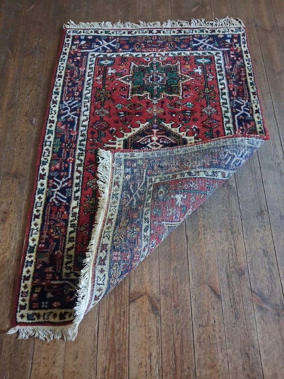 Tappeto Indo Gashqaï fatto a mano 150×101cm, Tappeti, Cotone, Lana, Multicolore (foto 10 di 13)