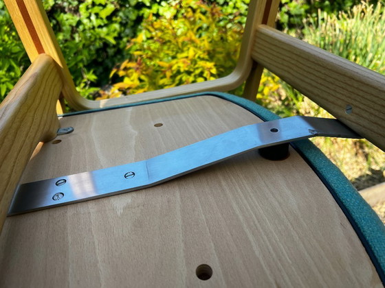 Image 1 of RAR 2X Hans Wegner JH 47-2 bureaustoel, 1980, Denemarken XL