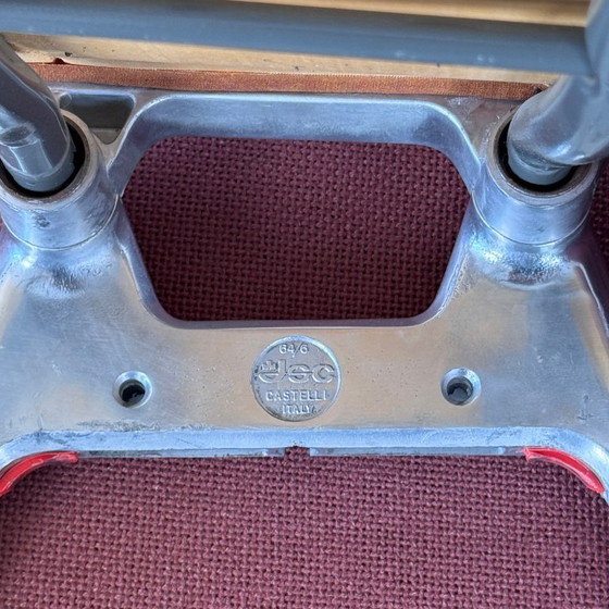 Image 1 of Set di 6 sedie Castelli di Giancarlo Piretti, Italia, anni '80