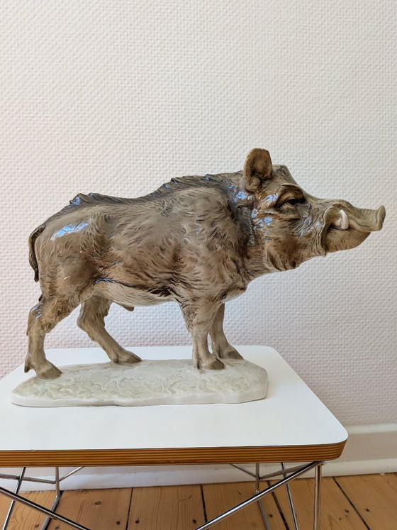 Image 1 of Hutschenreuther Groot Wild Zwijn Porseleinen Diller