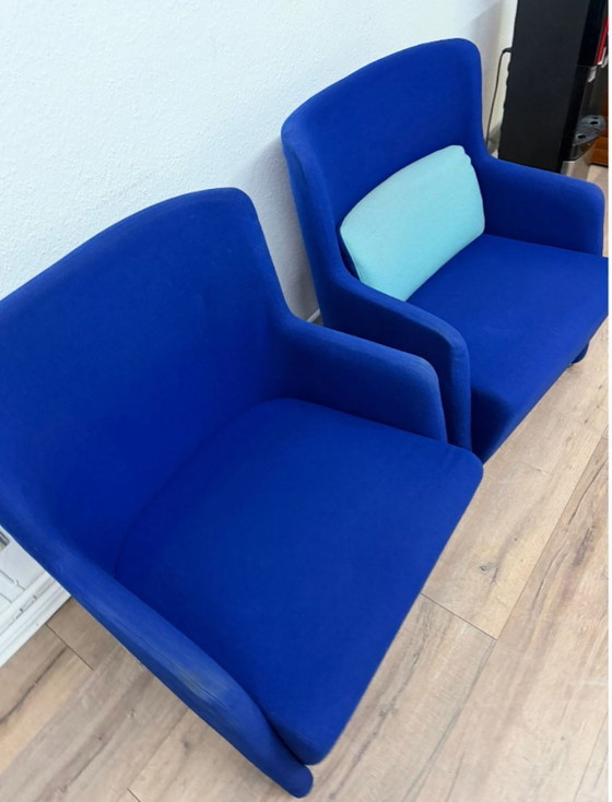 Image 1 of Coppia di poltrone di design Lammhults, 1994 – Originali, Svezia – Condizioni eccellenti