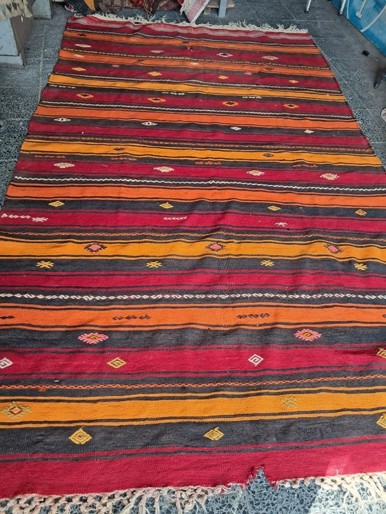 Image 1 of Kilim turco tessuto a mano 275x174 cm