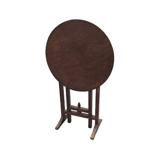 Image 1 of Mesa auxiliar francesa antigua de estilo vigneron, década de 1940/50