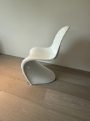 Silla Vitra Panton Classic, blanco brillante.