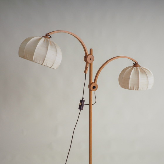 Image 1 of Lámpara de pie de teca by Domus