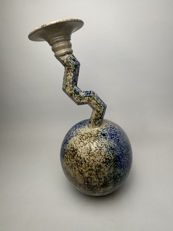 Image 1 of Sculpture en céramique – Objet unique en céramique d'atelier (1970–1990)