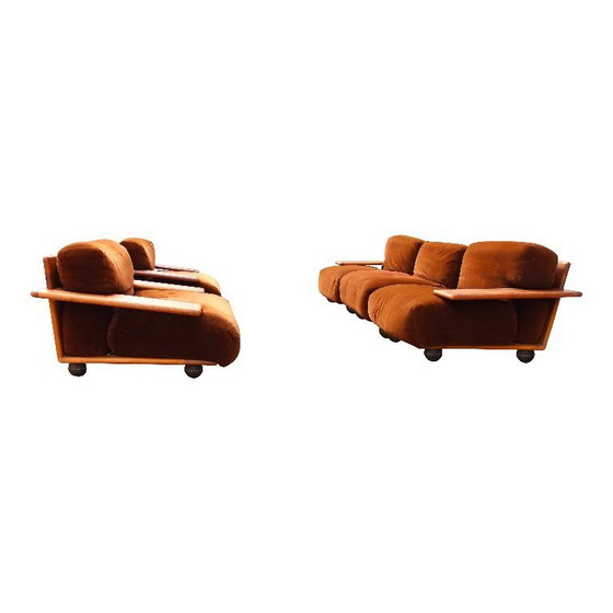 Image 1 of three-seater Piana sofa by Mario Bellini for Cassina, 1970