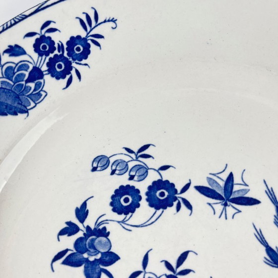 Image 1 of Flat plate "Grand bouquet", Boch brothers, La Louvière, Belgium, 1920