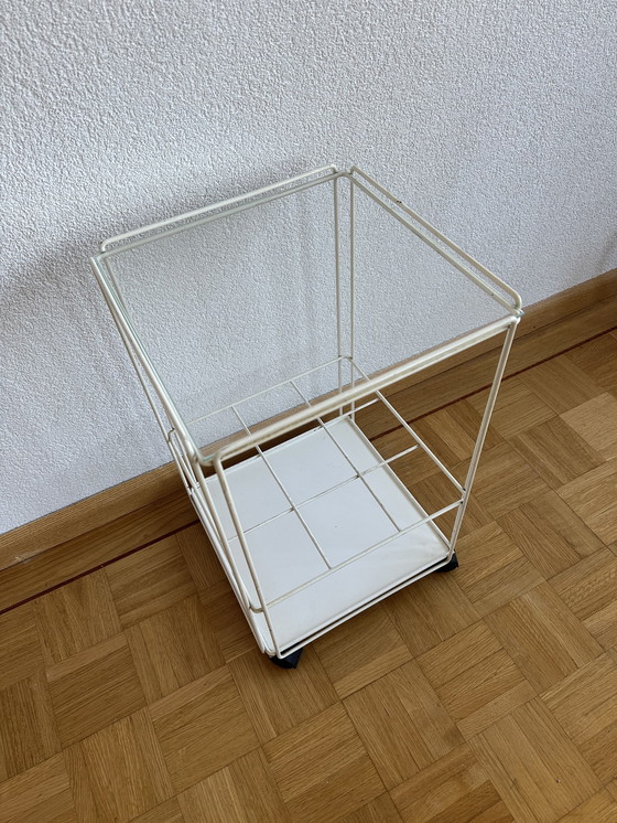 Image 1 of Vintage Isocele drinks trolley - Bar Cart 1970s