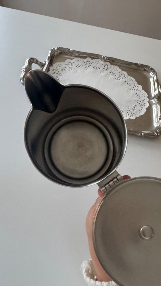 Image 1 of Vintage WMF Stainless Steel Coffee/Teapot