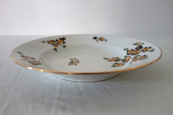 Image 1 of 2 dinner plates, soup plates, dessert plates and Legrand Limoges 1920 serving dish