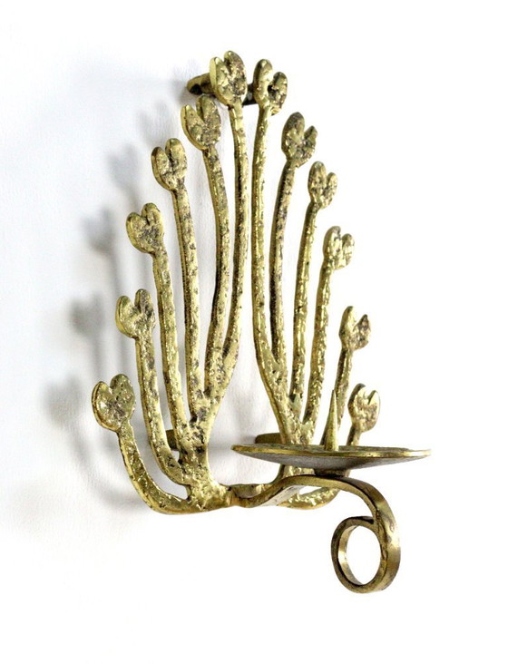 Image 1 of Brass vintage wall sconce