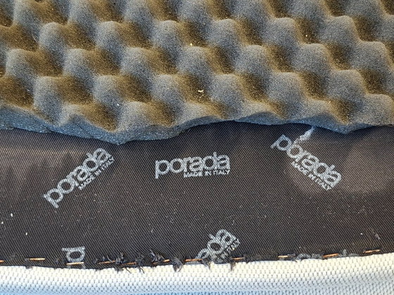 2x Porada Designstühle – Sessel, Holz, Baumwolle (photo 9 of 11)