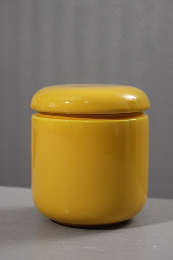 Image 1 of Pino Spagnolo & Sicart Italia - Senapiera vintage in ceramica, Space Age, anni '70