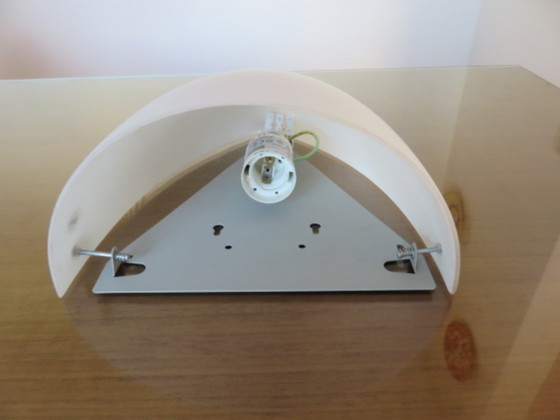 Image 1 of Wandlamp "Kvintett" van IKEA, 1995, wit opaline glas