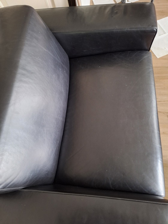 Image 1 of Lederen loveseat