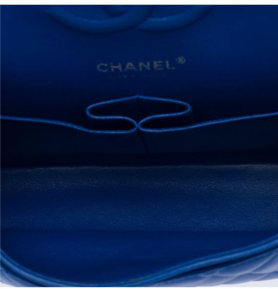 Image 1 of Borsa CHANEL Timeless/Classique in Cuir Bleu - 103333