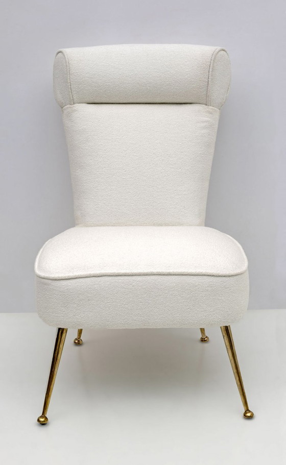 Image 1 of Pareja de pequeños sillones Gigi Radice de Minotti de mediados de siglo 1950