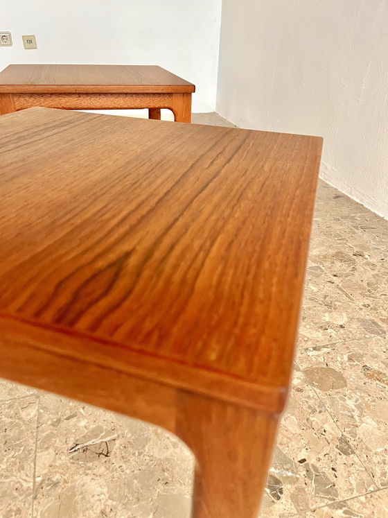 Image 1 of 2x Danish Modernism 1960s Side Tables Teak