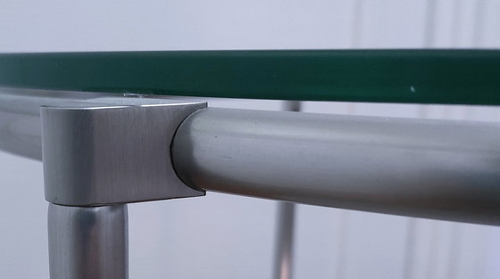 Image 1 of tavolino in vetro e metallo strind di ehlen johansson