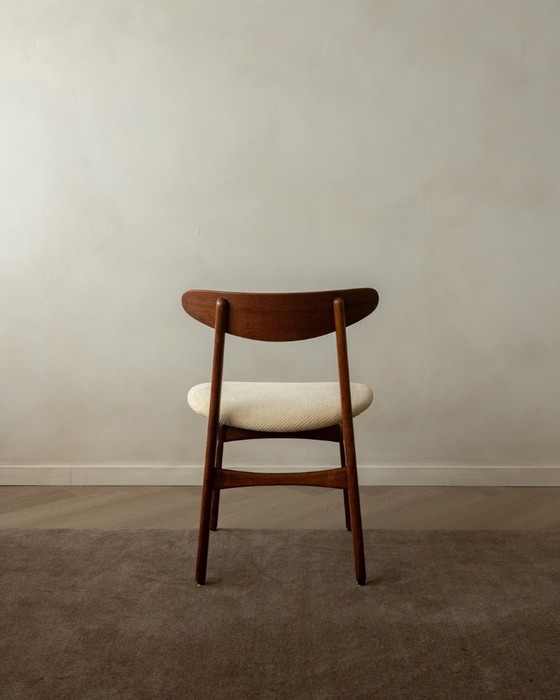 Image 1 of Set di 4 sedie da pranzo CH30 di Hans J. Wegner per Carl Hansen & Søn