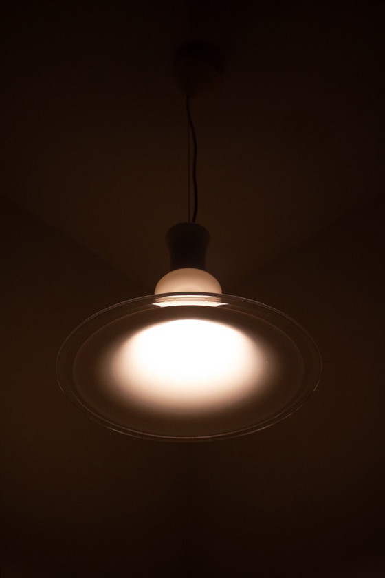 Image 1 of Lampe pendante Holmegaard - Michael Bang pour Royal Copenhagen 1980