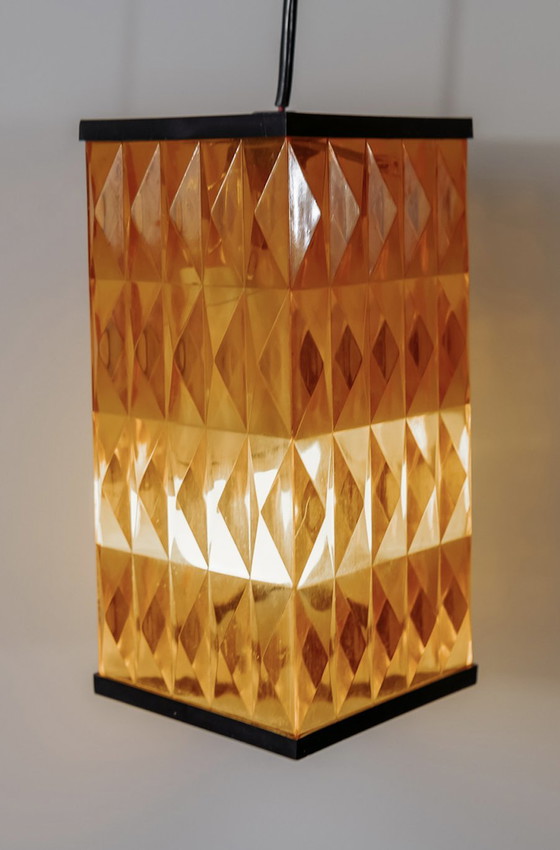 Image 1 of Vintage Oranje Hanglamp