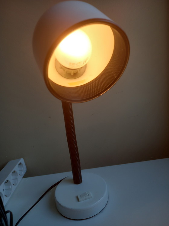 Space Age Eye Ball Veneta Lumi Italy Vintage Lamp – Table lamps, Plastic, Metal (photo 2 of 5)
