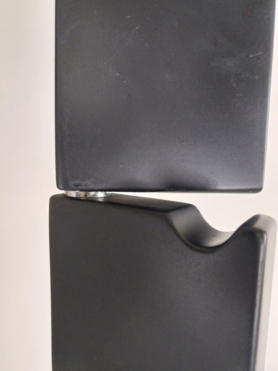 Image 1 of 1 x 1960's coat rack made in Italy chrome and wood