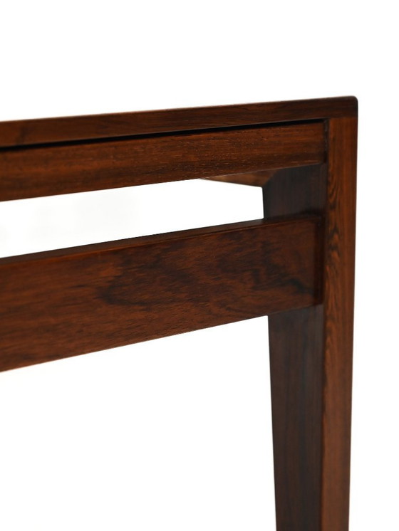Image 1 of Coffee table in rosewood by Severin Hansen for Haslev Møbelsnedkeri