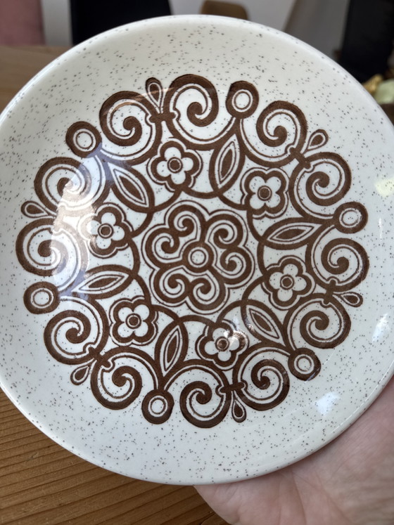 Image 1 of Set unico: 12 piatti da torta Biltons Celtic Rose - CONDIZIONI PERFETTE