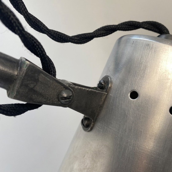 Image 1 of ANTIQUE 1950S INDUSTRIAL WORKSHOP SCONCE