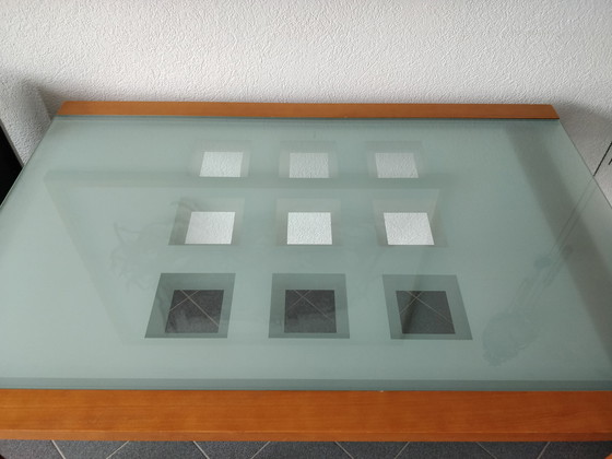 Image 1 of Table de salle à manger extensible en verre Ligne Roset