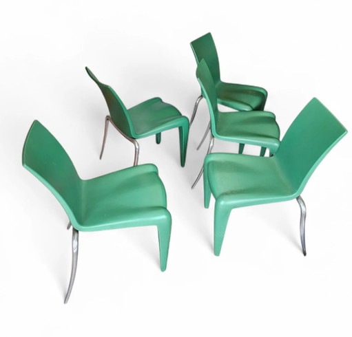 5 x Louis 20 Chair van Philippe Starck voor Vitra / jaren 90