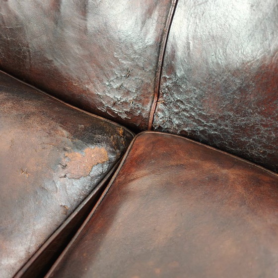 Image 1 of Panca da club Camelback in stile country dei primi del XX secolo