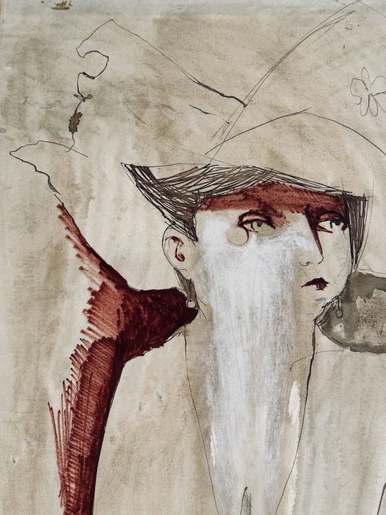 Image 1 of Precioso cuadro de Robert Detheux de 1966