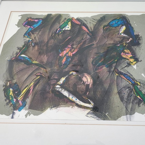 Image 1 of Belle lithographie Pavel Roučka 66 x 41