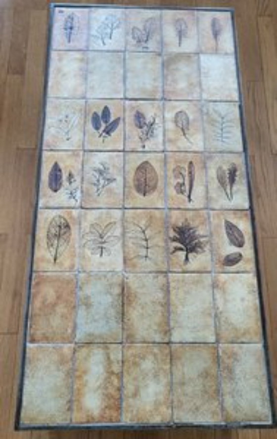 Image 1 of Roger Capron ceramic coffee table Vallauris 1970 France Côte-d'Azur