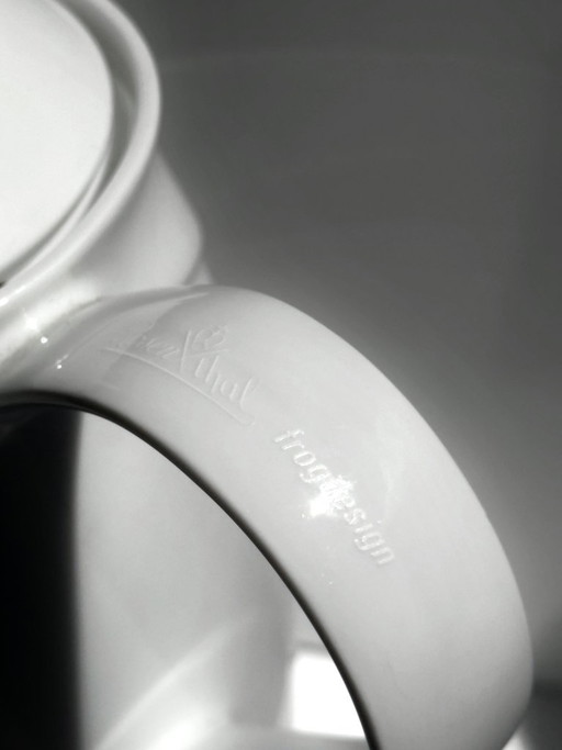 Rosenthal Studio-Line „Avenue“ Koffiepot van Frogdesign, Wit Porselein, 1989 – glazen karaffen, Porcelain (photo 2 of 6)