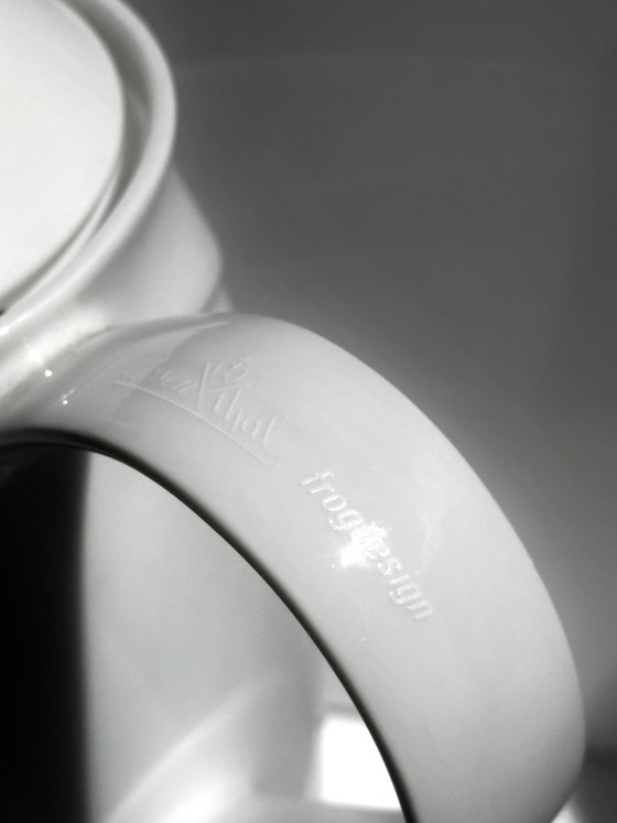 Rosenthal Studio-Line „Avenue“ Koffiepot van Frogdesign, Wit Porselein, 1989 – Glazen & Karaffen, Porcelain (photo 2 of 6)