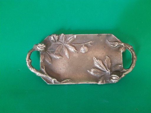 Small Art Nouveau Bronze Tray – decoratieve objecten (photo 2 of 6)
