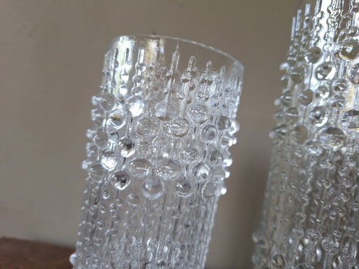 Set of two Sklo Union vases