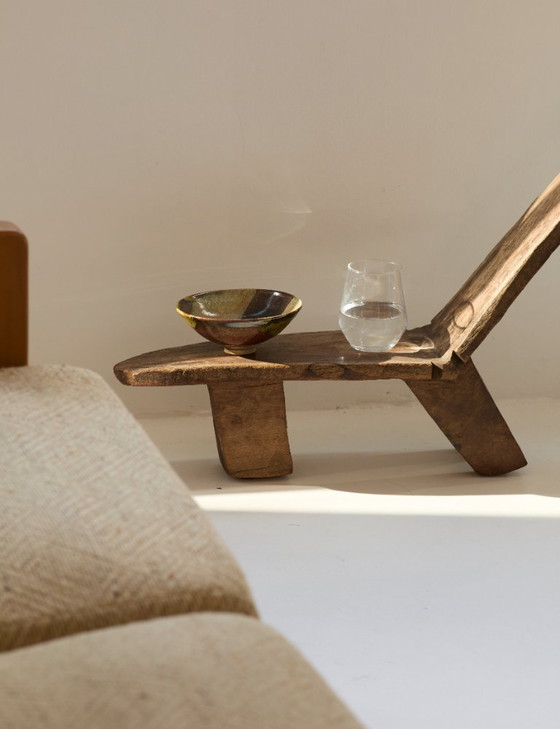 Image 1 of Vintage West African Lobi/Stargazer chair/armchair, circa 1950