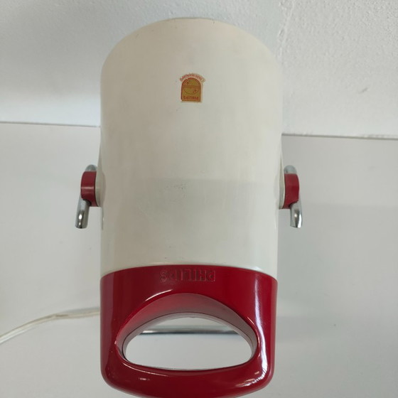 Philips Infraphil Kl7500 Jahre '46-'65, Tischlampen, Metall, Kunststoff, Creme, Vintage (Foto 7 von 15)