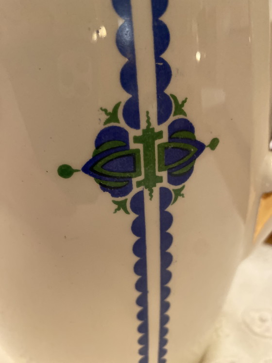 Image 1 of Boch La Louviere Belgio Art Deko Kanne 